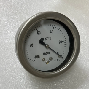 56000006 Вакуометр 1/4 (IP54-100 / 0Mbar нержавеющий корпус MIN9/D-N) MaterMacc